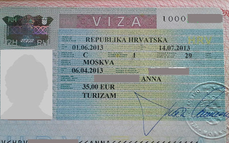 Виза в Хорватию