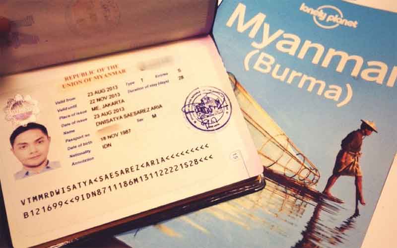 Виза в Мьянму